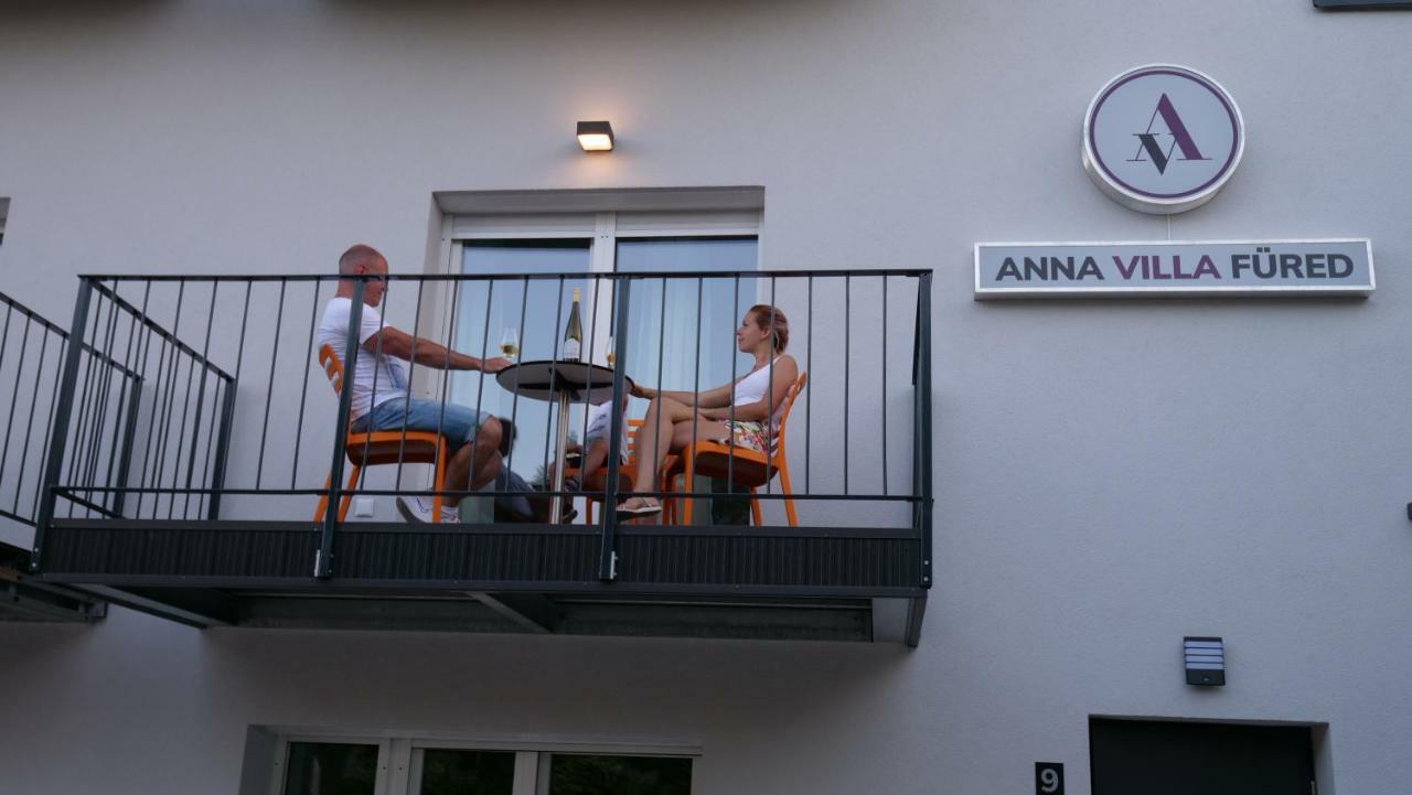 Anna Villa Fuered Boutique Rooms バラトンフレド エクステリア 写真